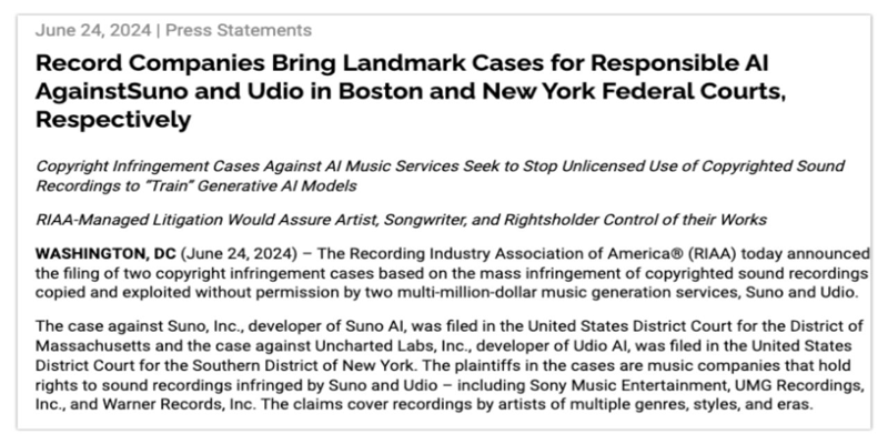 GEMA Lawsuit Against Suno Inc.: AI Music Copyright Fight